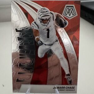 2024 Ja’Marr Chase Panini Mosaic elevate card